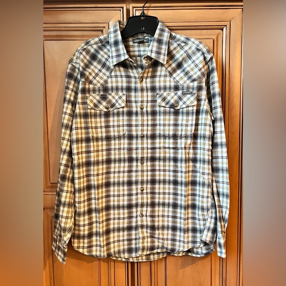 Eddie Bauer Men’s Plaid Flannel Shirt - Picture 1 of 10